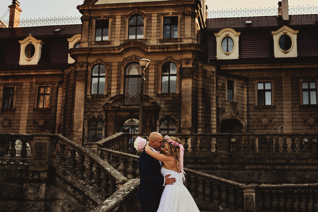 Plener ślubny na Zamku w Mosznie 5