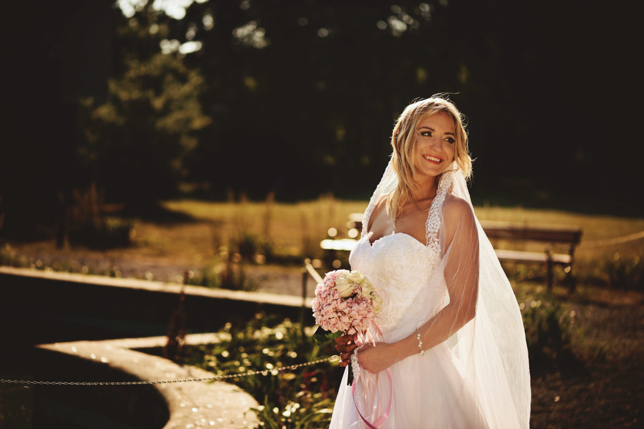 plener ślubny na zamku w mosznie